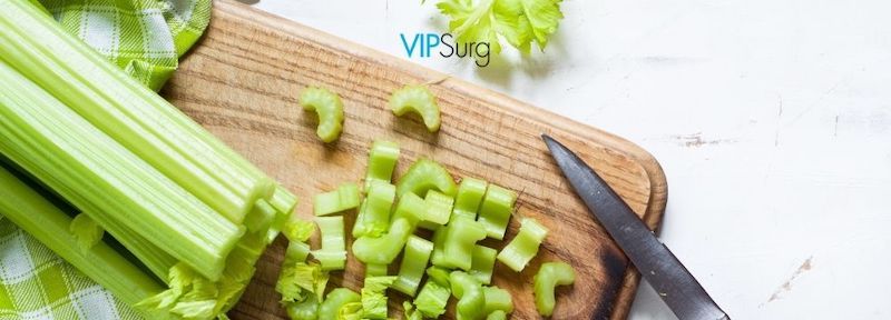 Celery is a common low calorie food, but what happens when you cut too many calories - Weight loss specialists at VIPSurg explain